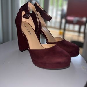 Estrella Block-Heel Pumps
